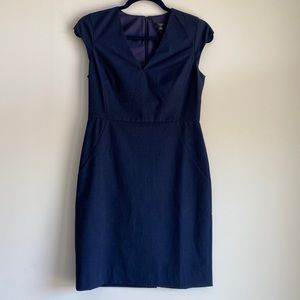 Ann Taylor Factory Navy suit dress